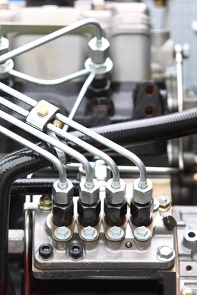 diesel engine detail